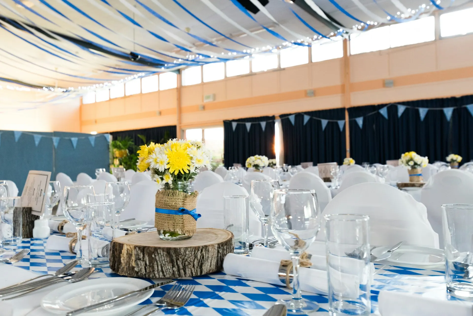 Elegant table and chair setup delivered by A&C